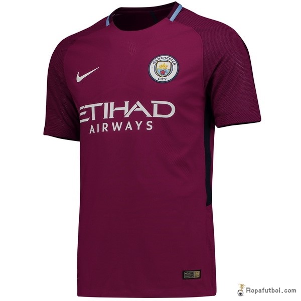 Camiseta Manchester City Replica Segunda Ropa 2017/18